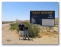 Garrett and Stef down the road from DSS-14