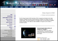 European Southern Observatory animations and videos